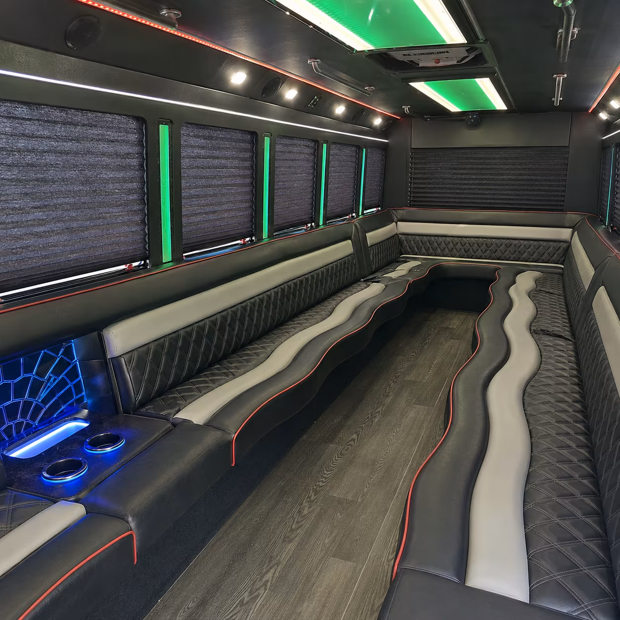 birthday dinner and night out party bus rentals across union county