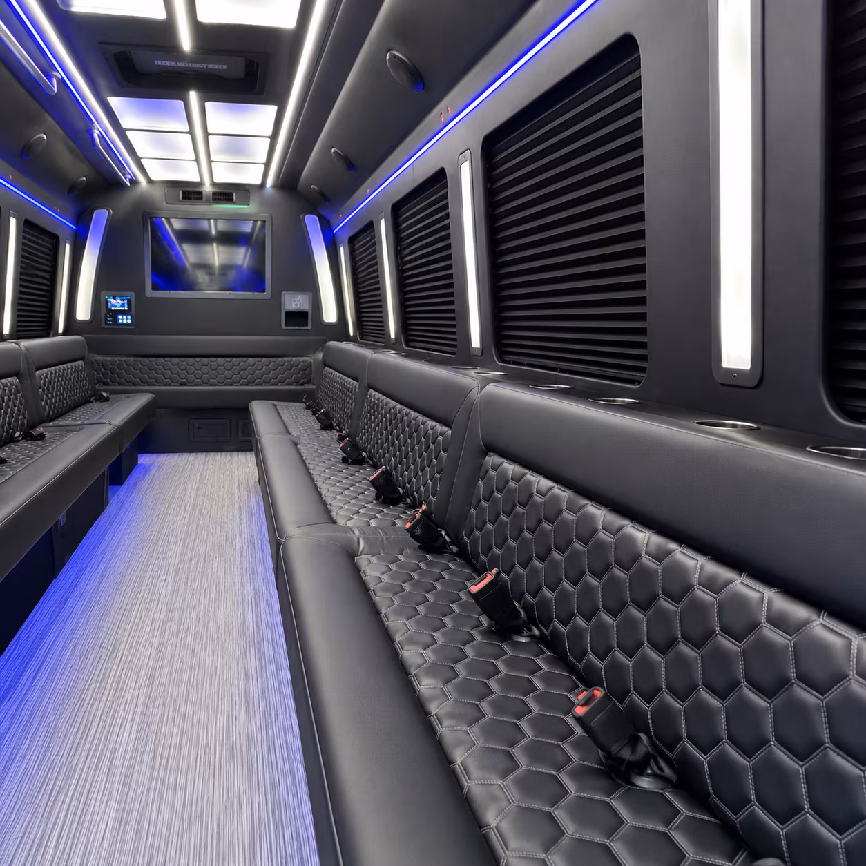 elizabeth corporate party bus rental