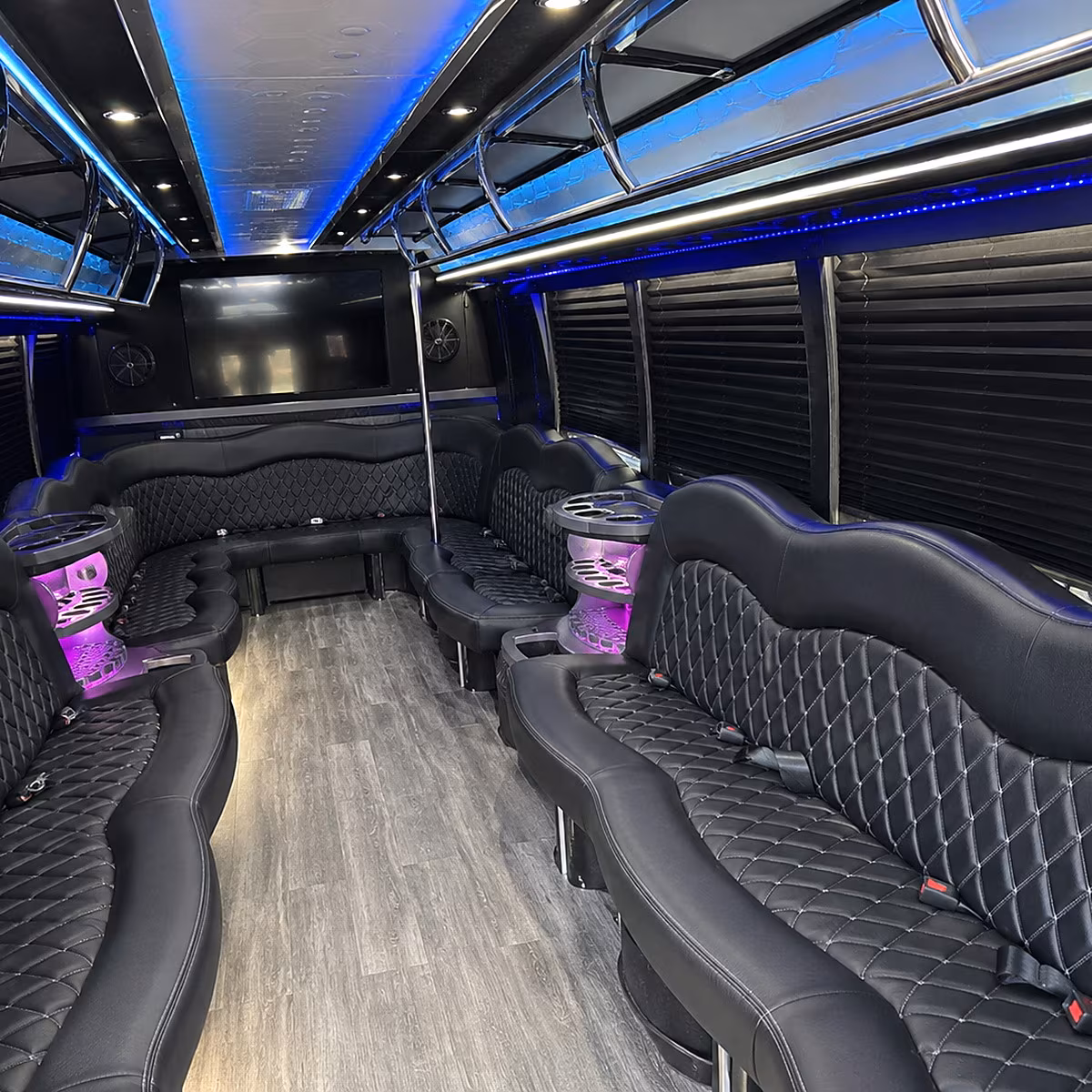 elizabeth quinceanera sweet 16 party bus rental